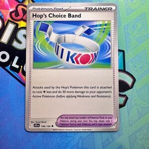 hop’s choice band (148/159) - uncommon — pokémon: journey together